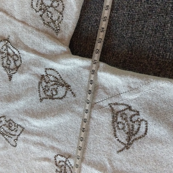 NWOT Zadig & Voltaire Luxury Linen Cardigan Rhinestone Embellishment - Picture 8 of 10